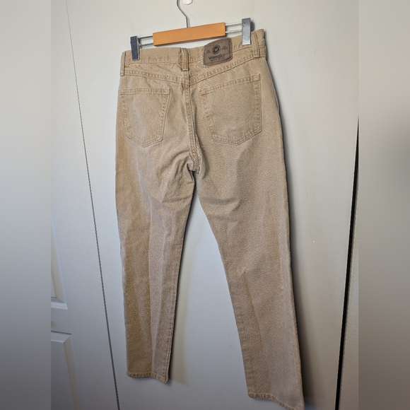 WRANGLER Vintage Prenium Quality Men Jeans Size 30x30 100% Cotton - Picture 4 of 10